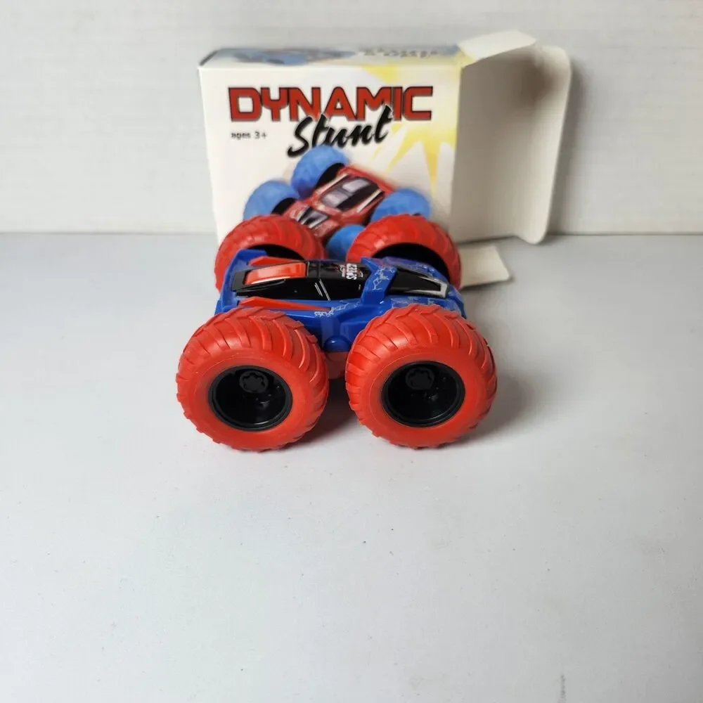 Friction-Activated 360° Monster Stunt Cars - Perfect Gifts for Boys and Girls
